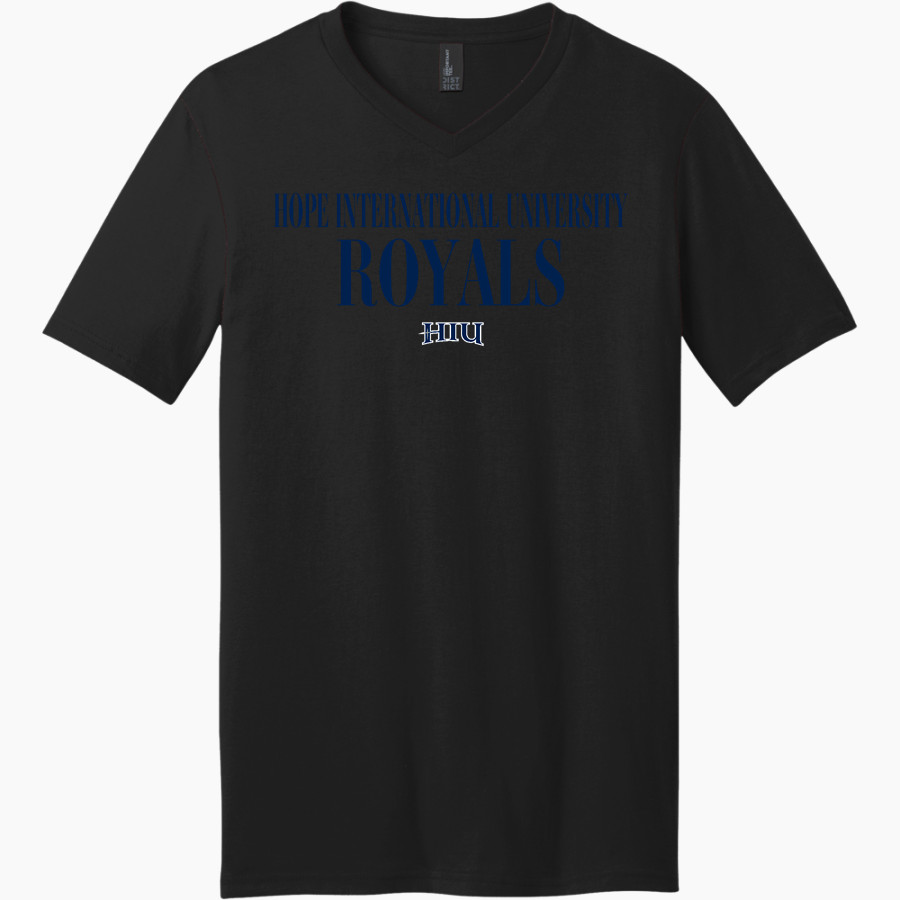 Hope International University <span class="pdp-name-mascot">Hope International University Royals</span> District Men's Very Important V-Neck Short Sleeve Tee