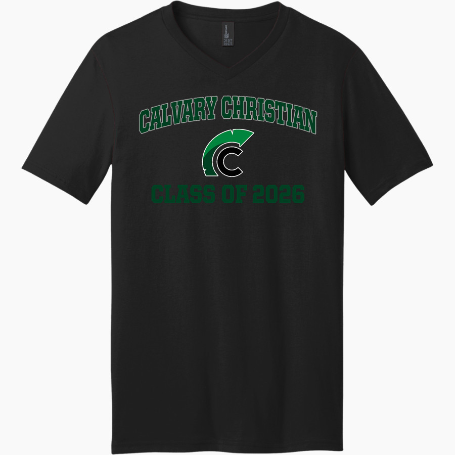 Calvary Christian Spartans <span class="pdp-name-mascot">Calvary Christian Spartans</span> District Men's Very Important V-Neck Short Sleeve Tee
