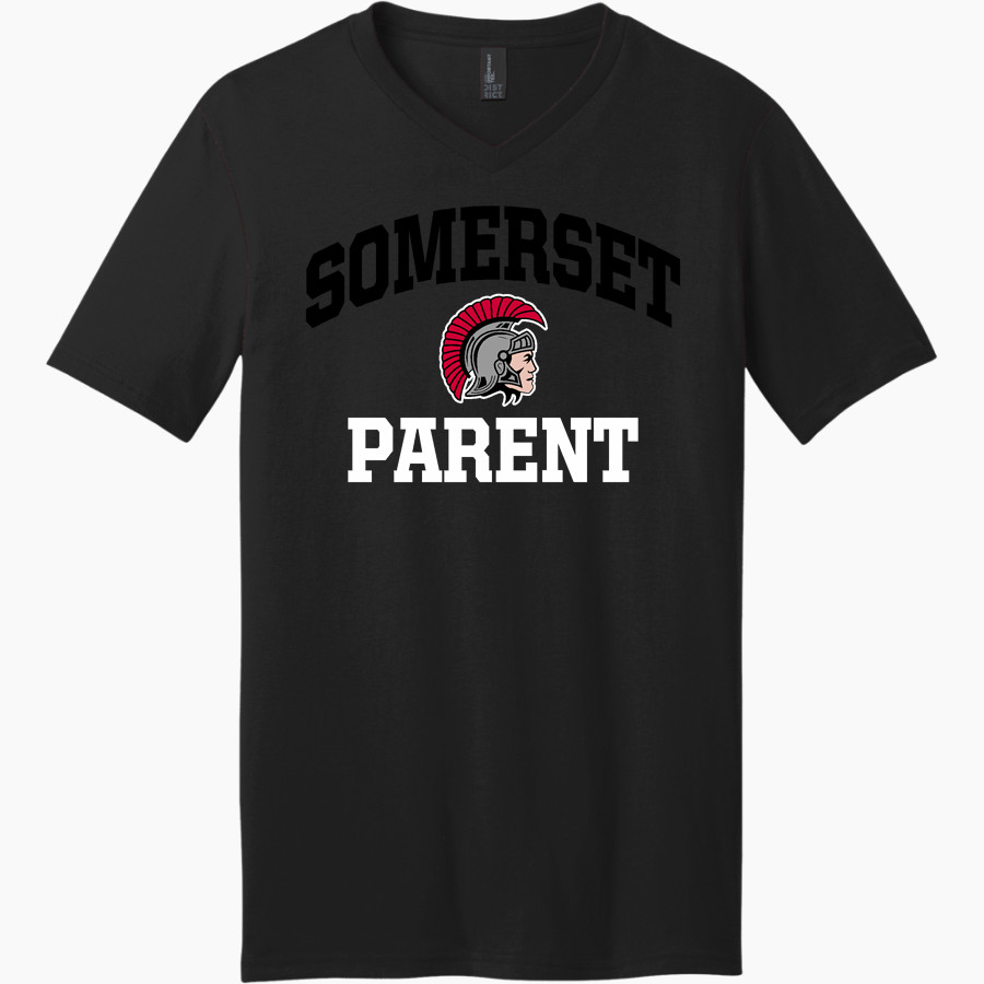 SOMERSET HIGH SCHOOL SPARTANS <span class="pdp-name-mascot">SOMERSET SPARTANS</span> District Men's Very Important V-Neck Short Sleeve Tee