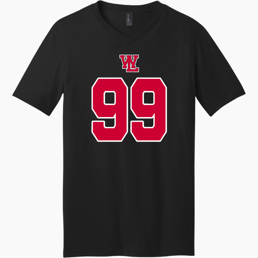 West Lafayette Jr-Sr High School Red Devils Online Store District Men's Very Important V-Neck Short Sleeve Tee