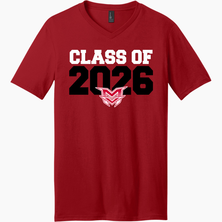 Mountain View Cougars District Men's Very Important V-Neck Short Sleeve Tee