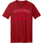 Baylor School Red Raiders <span class="pdp-name-mascot">Baylor School Red Raiders</span> District Men's Very Important V-Neck Short Sleeve Tee Front Thumbnail