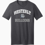 Westerly Bulldogs <span class="pdp-name-mascot">Westerly Bulldogs</span> District Men's Very Important V-Neck Short Sleeve Tee Front Thumbnail