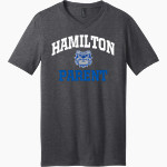 Hamilton Big Blue <span class="pdp-name-mascot">Hamilton Bull Dogs</span> District Men's Very Important V-Neck Short Sleeve Tee Front Thumbnail
