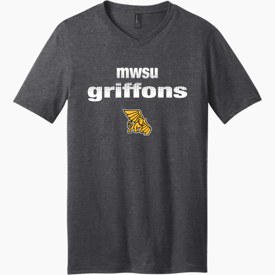 MWSU Griffons <span class="pdp-name-mascot">MWSU Griffons</span> District Men's Very Important V-Neck Short Sleeve Tee