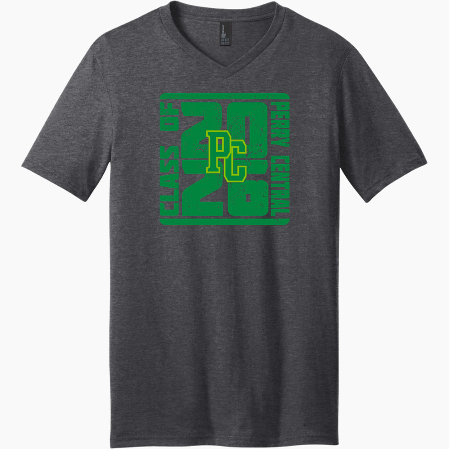PERRY CENTRAL HIGH SCHOOL COMMODORES District Men's Very Important V-Neck Short Sleeve Tee