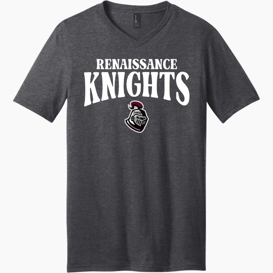 Renaissance Knights <span class="pdp-name-mascot">Renaissance Knights</span> District Men's Very Important V-Neck Short Sleeve Tee