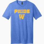 Widener University Pride Online Store District Men's Very Important V-Neck Short Sleeve Tee Front Thumbnail