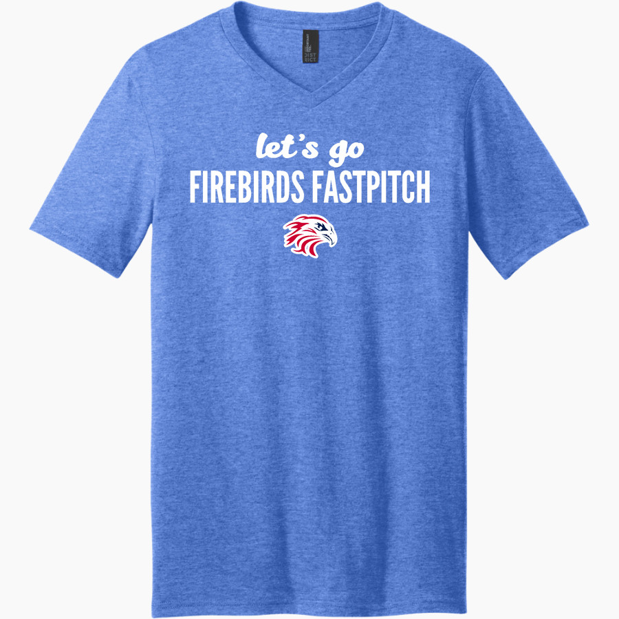 Firebirds Fastpitch The Official Online Store District Men's Very Important V-Neck Short Sleeve Tee