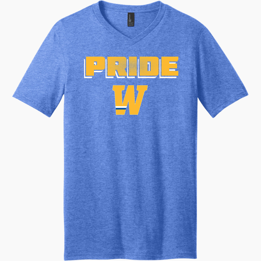 Widener University Pride Online Store District Men's Very Important V-Neck Short Sleeve Tee