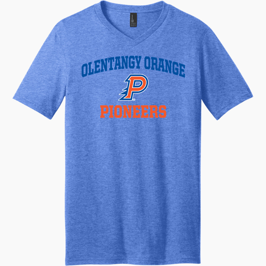 OLENTANGY ORANGE PIONEERS <span class="pdp-name-mascot">OLENTANGY ORANGE PIONEERS</span> District Men's Very Important V-Neck Short Sleeve Tee