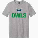 Warren Wilson Owls District Men's Very Important V-Neck Short Sleeve Tee Front Thumbnail