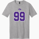 Coudersport Area Falcons District Men's Very Important V-Neck Short Sleeve Tee Front Thumbnail