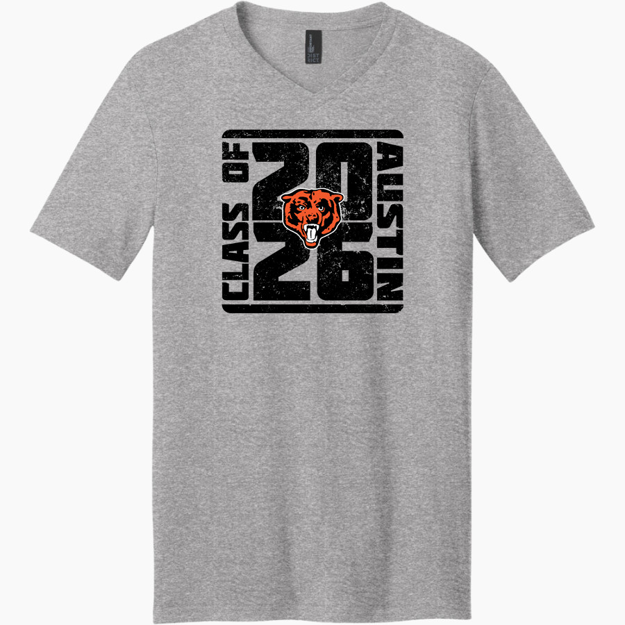 AUSTIN HIGH SCHOOL BLACK BEARS <span class="pdp-name-mascot">AUSTIN BLACK BEARS</span> District Men's Very Important V-Neck Short Sleeve Tee