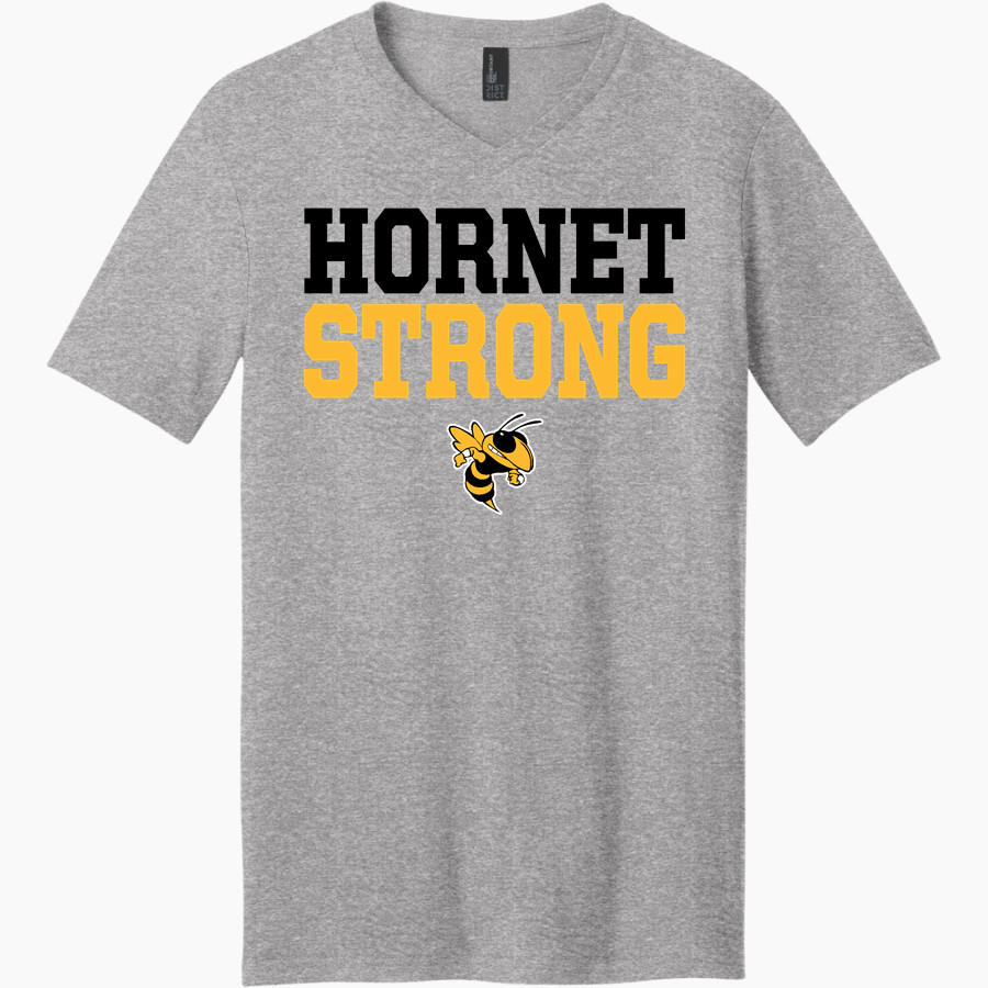 GREENVILLE HIGH SCHOOL HORNETS <span class="pdp-name-mascot">GREENVILLE HORNETS</span> District Men's Very Important V-Neck Short Sleeve Tee