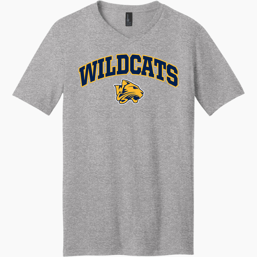 Westbury Christian Wildcats <span class="pdp-name-mascot">Westbury Christian Wildcats</span> District Men's Very Important V-Neck Short Sleeve Tee