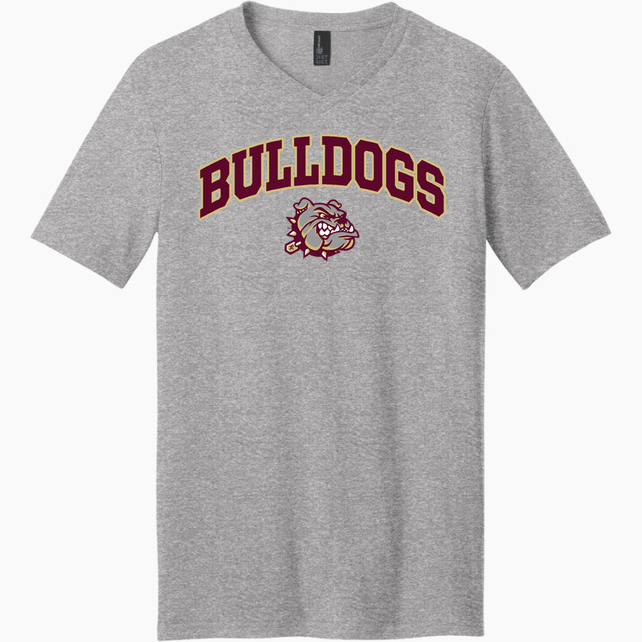 KING'S FORK HIGH SCHOOL BULLDOGS <span class="pdp-name-mascot">KINGS FORK BULLDOGS</span> District Men's Very Important V-Neck Short Sleeve Tee