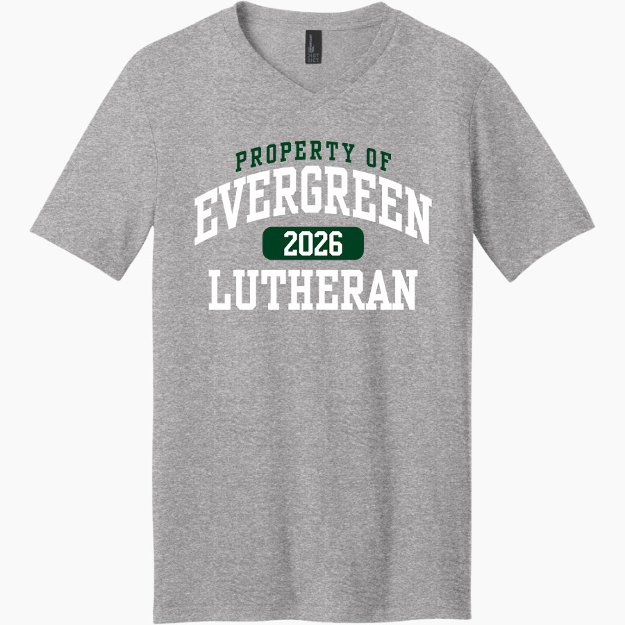 Evergreen Lutheran Eagles <span class="pdp-name-mascot">Evergreen Lutheran Eagles</span> District Men's Very Important V-Neck Short Sleeve Tee