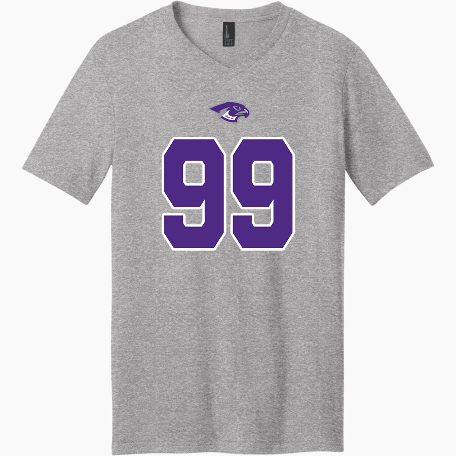 Coudersport Area Falcons District Men's Very Important V-Neck Short Sleeve Tee