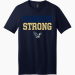 DELAWARE MILITARY ACADEMY SEAHAWKS STORE District Men's Very Important V-Neck Short Sleeve Tee Front Thumbnail