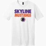 Skyline Gila River Mustangs <span class="pdp-name-mascot">Skyline Mustangs</span> District Men's Very Important V-Neck Short Sleeve Tee Front Thumbnail