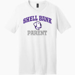 Shell Bank Brigade District Men's Very Important V-Neck Short Sleeve Tee Front Thumbnail