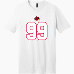 Wheeling University Cardinals Online Store District Men's Very Important V-Neck Short Sleeve Tee Front Thumbnail