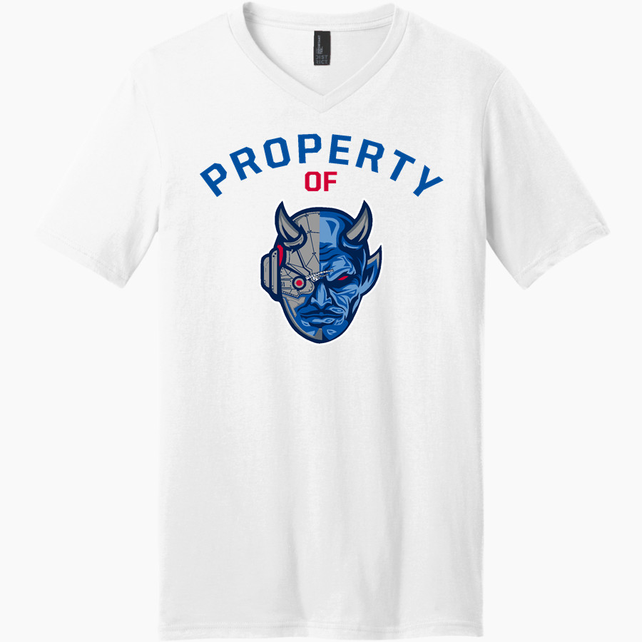PAHOKEE HIGH SCHOOL BLUE DEVILS District Men's Very Important V-Neck Short Sleeve Tee