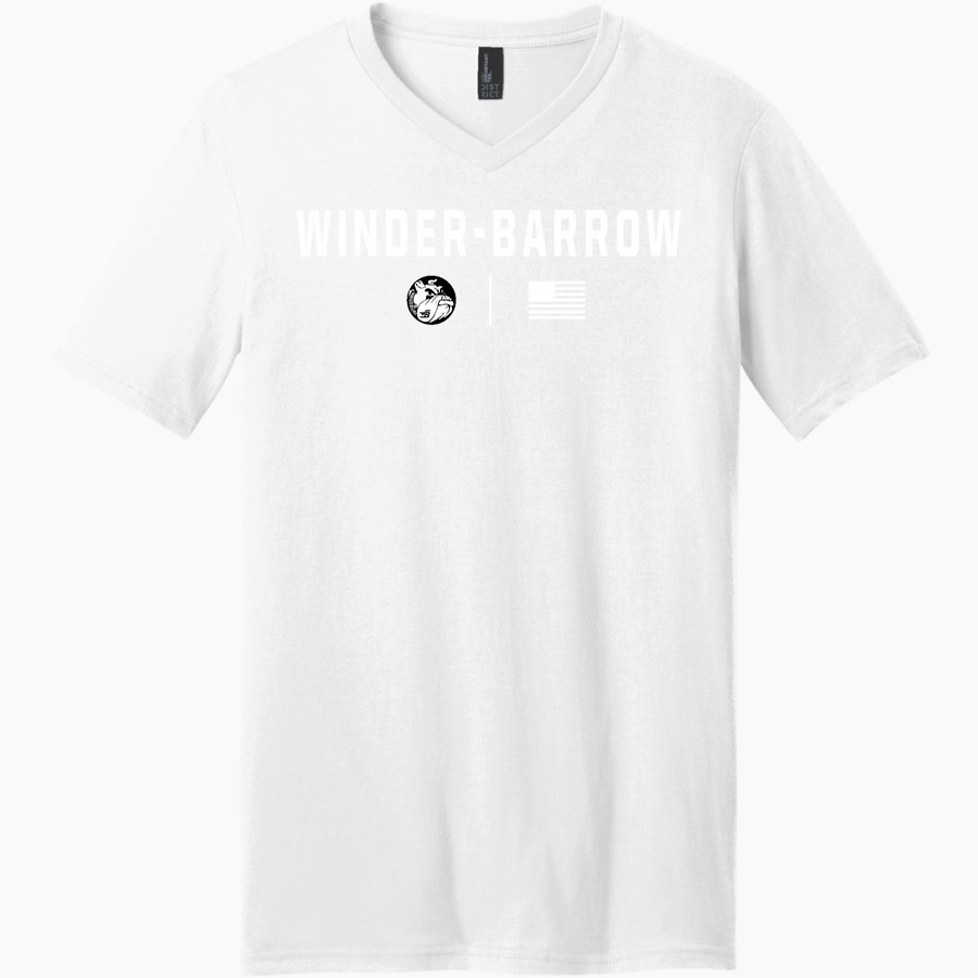 WINDER-BARROW BULLDOGGS ONLINE STORE District Men's Very Important V-Neck Short Sleeve Tee