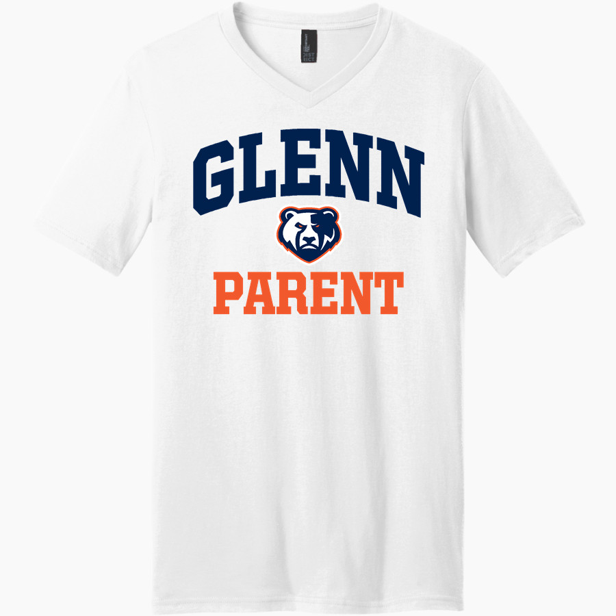 Glenn Grizzlies <span class="pdp-name-mascot">Tom Glenn Grizzlies</span> District Men's Very Important V-Neck Short Sleeve Tee
