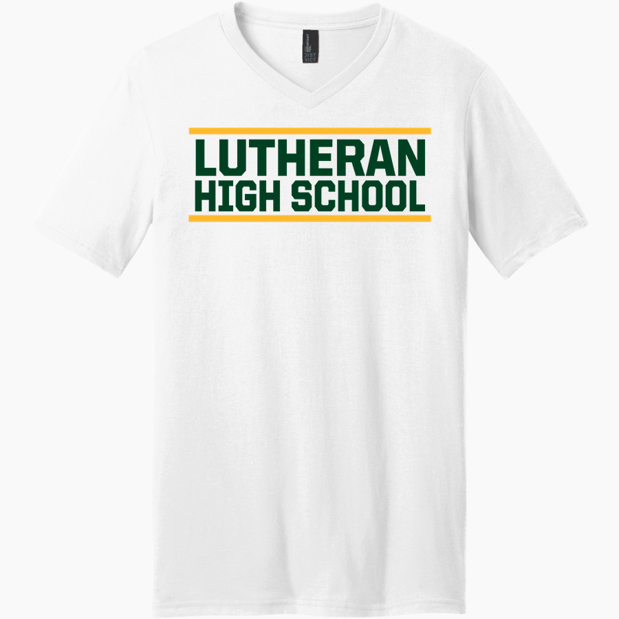 Lutheran Knights <span class="pdp-name-mascot">Lutheran Knights</span> District Men's Very Important V-Neck Short Sleeve Tee