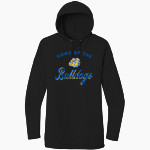 A E BEACH HIGH SCHOOL BULLDOGS <span class="pdp-name-mascot">A E BEACH BULLDOGS</span> District Women's Featherweight French Terry Hoodie Front Thumbnail