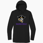 Marshfield Pirates District Women's Featherweight French Terry Hoodie Front Thumbnail