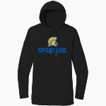 MASON CO CENTRAL HIGH SCHOOL SPARTANS District Women's Featherweight French Terry Hoodie Front Thumbnail