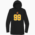 CHARLOTTE HIGH SCHOOL TROJANS District Women's Featherweight French Terry Hoodie Front Thumbnail