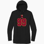 ITHACA HIGH SCHOOL LITTLE RED <span class="pdp-name-mascot">ITHACA LITTLE RED</span> District Women's Featherweight French Terry Hoodie Front Thumbnail