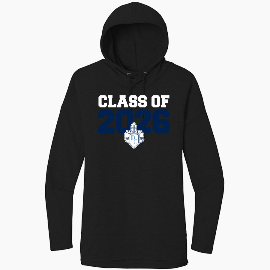 DOMINION CHRISTIAN HIGH SCHOOL KNIGHTS <span class="pdp-name-mascot">DOMINION CHRISTIAN KNIGHTS</span> District Women's Featherweight French Terry Hoodie