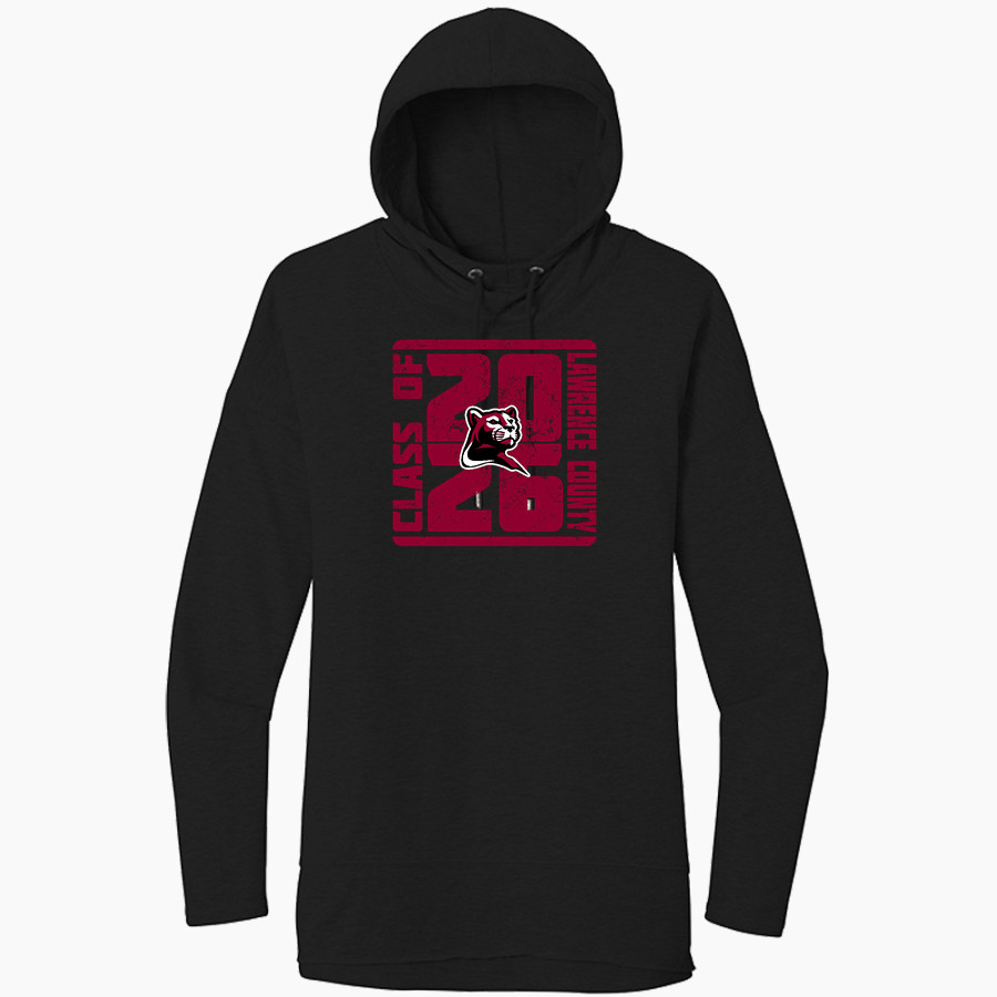 LAWRENCE COUNTY HIGH SCHOOL COUGARS District Women's Featherweight French Terry Hoodie