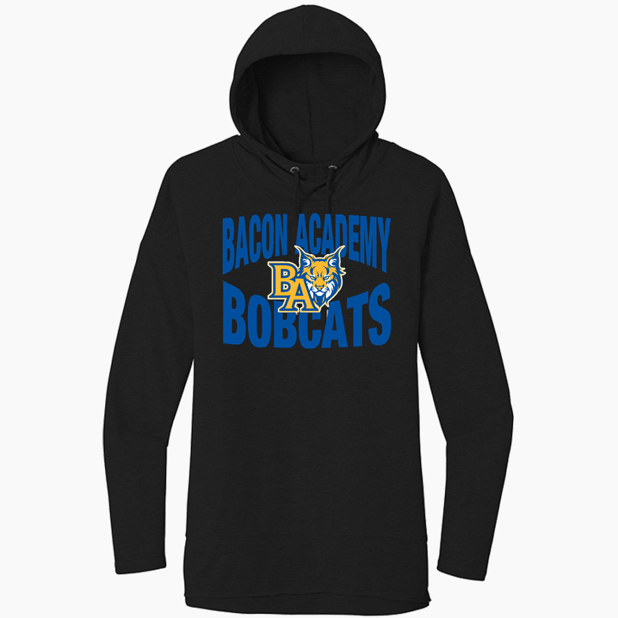 BACON ACADEMY BOBCATS District Women's Featherweight French Terry Hoodie