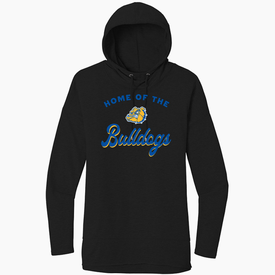 A E BEACH HIGH SCHOOL BULLDOGS <span class="pdp-name-mascot">A E BEACH BULLDOGS</span> District Women's Featherweight French Terry Hoodie
