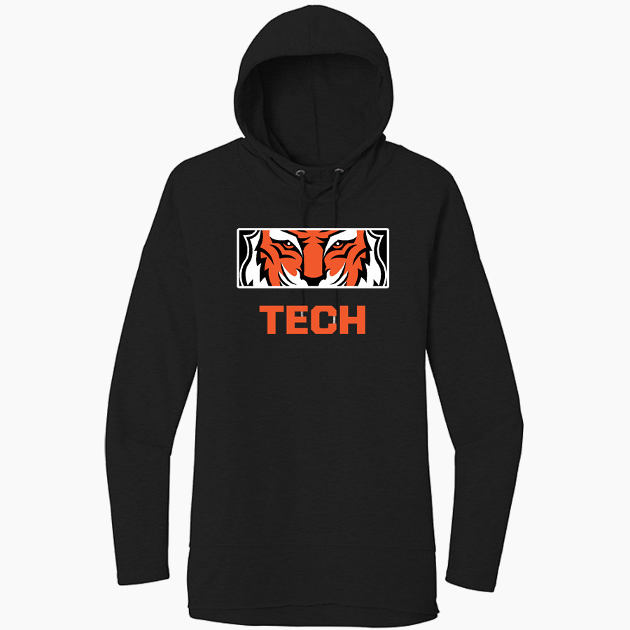Tech High School Tigers <span class="pdp-name-mascot">Tech High School</span> District Women's Featherweight French Terry Hoodie