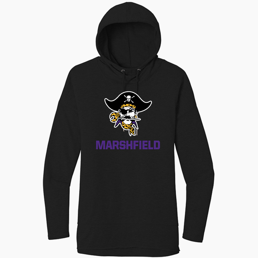 Marshfield Pirates District Women's Featherweight French Terry Hoodie