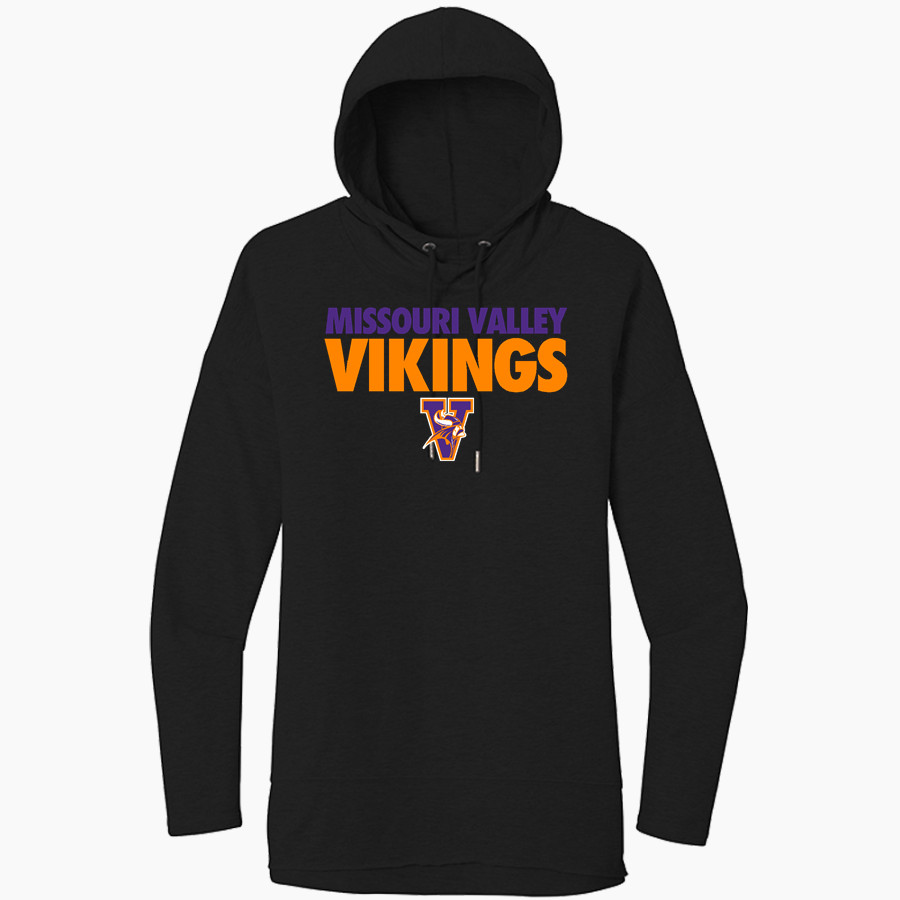 Missouri Valley Vikings <span class="pdp-name-mascot">Missouri Valley College Vikings</span> District Women's Featherweight French Terry Hoodie