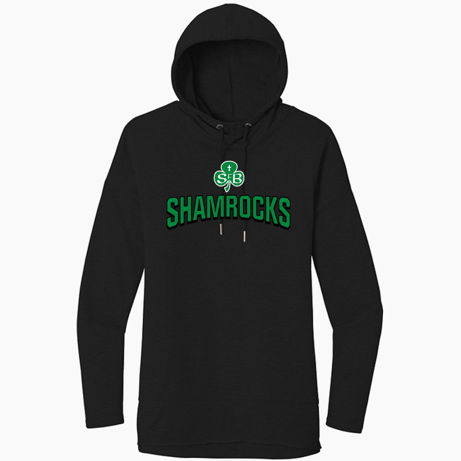 Saint Finn Barr Shamrocks <span class="pdp-name-mascot">Saint Finn Barr Catholic School Shamrocks</span> District Women's Featherweight French Terry Hoodie
