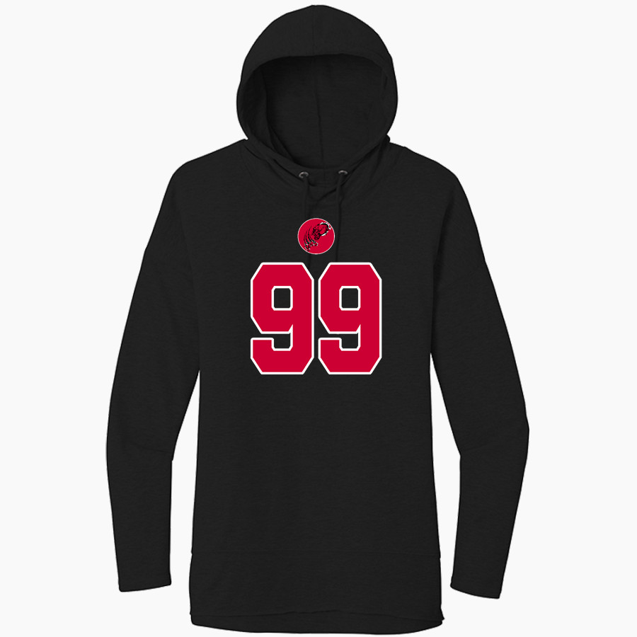 LAURENS CENTRAL SCHOOL LEOPARDS <span class="pdp-name-mascot">LAURENS LEOPARDS</span> District Women's Featherweight French Terry Hoodie