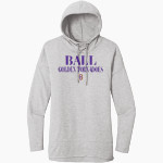 BALL HIGH SCHOOL GOLDEN TORNADOES <span class="pdp-name-mascot">BALL GOLDEN TORNADOES</span> District Women's Featherweight French Terry Hoodie Front Thumbnail