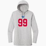 CROW HIGH SCHOOL Cougars Online Store <span class="pdp-name-mascot">CROW COUGARS</span> District Women's Featherweight French Terry Hoodie Front Thumbnail