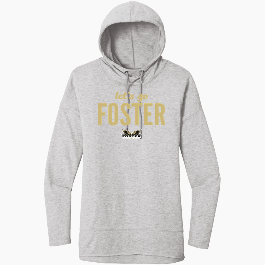 FOSTER HIGH SCHOOL FALCONS <span class="pdp-name-mascot">FOSTER FALCONS</span> District Women's Featherweight French Terry Hoodie