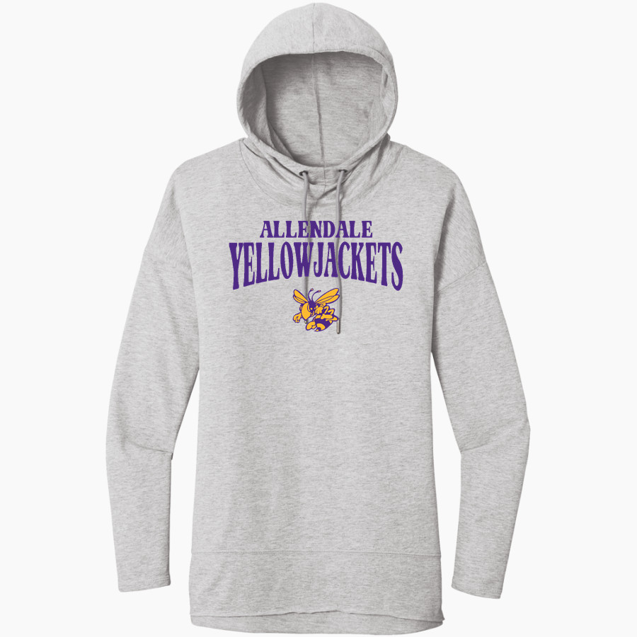 Allendale Yellowjackets <span class="pdp-name-mascot">Allendale Yellowjackets</span> District Women's Featherweight French Terry Hoodie