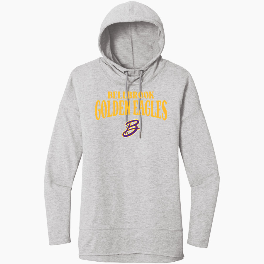 BELLBROOK GOLDEN EAGLES The Official Online Store <span class="pdp-name-mascot">BELLBROOK GOLDEN EAGLES</span> District Women's Featherweight French Terry Hoodie